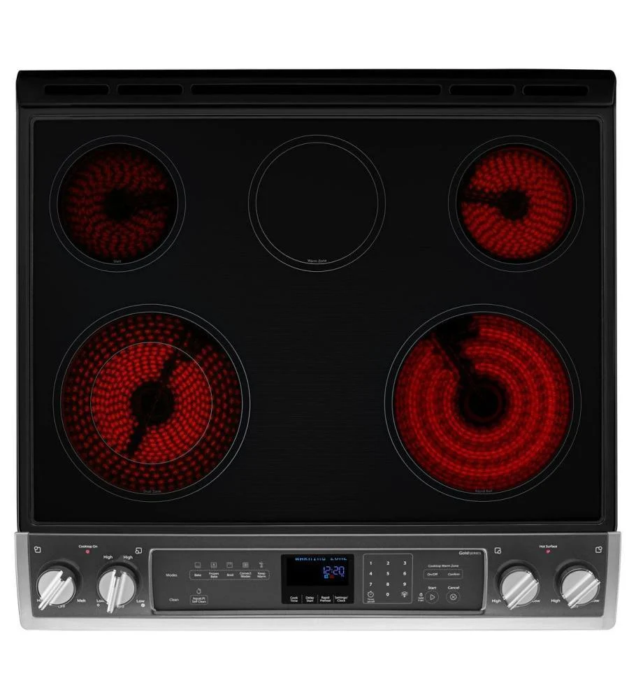 Whirlpool WEE760H0DS 6.2 cu. ft. Front-Control Electric Range with True Convection - Image 8