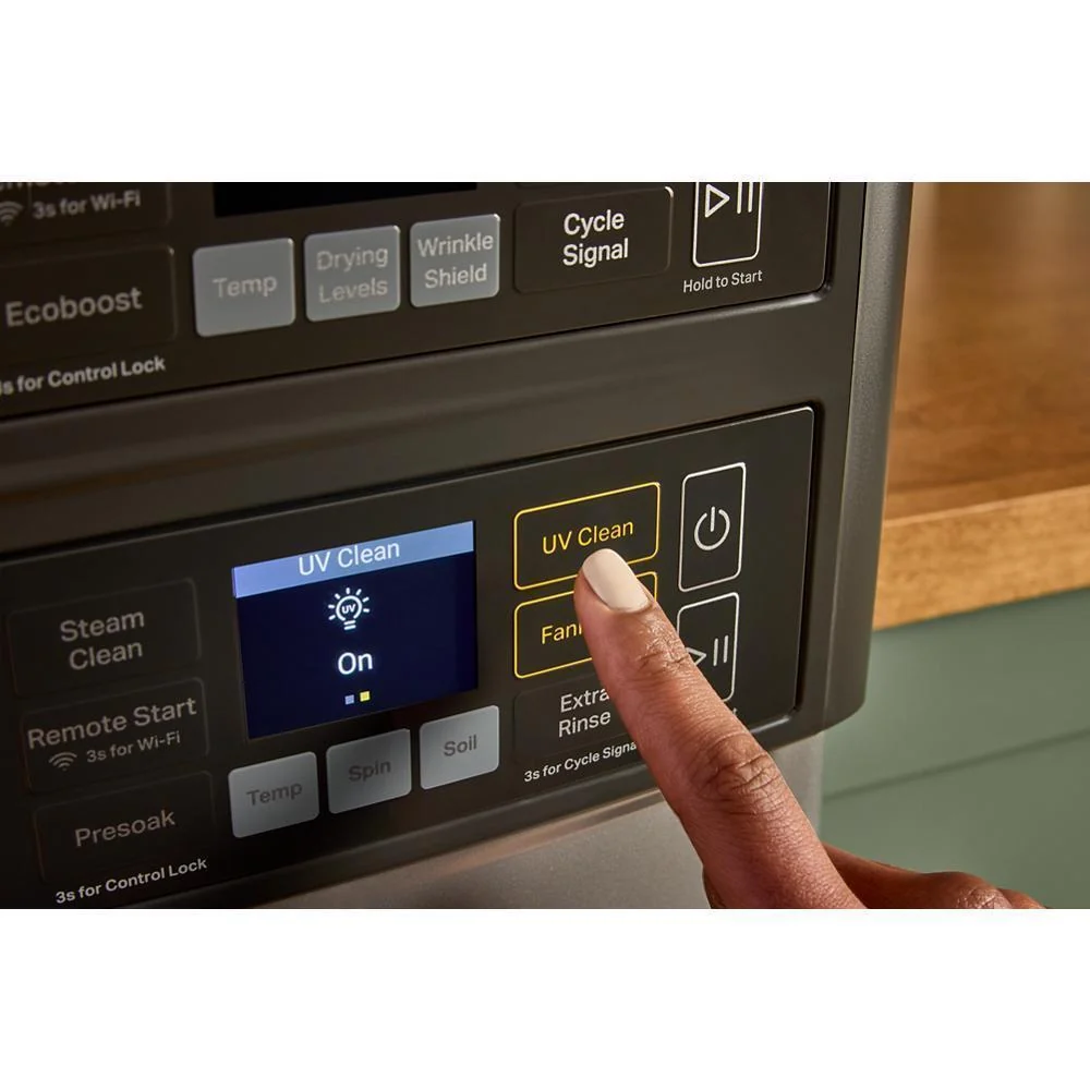 Whirlpool WEF5727TR Smart ENERGY STAR® Front Load Laundry Tower with UV Clean Technology & FreshFlowTM Vent System 4.5 cu. ft. Washer & 7.4 cu. ft. Electric Dryer - Image 19