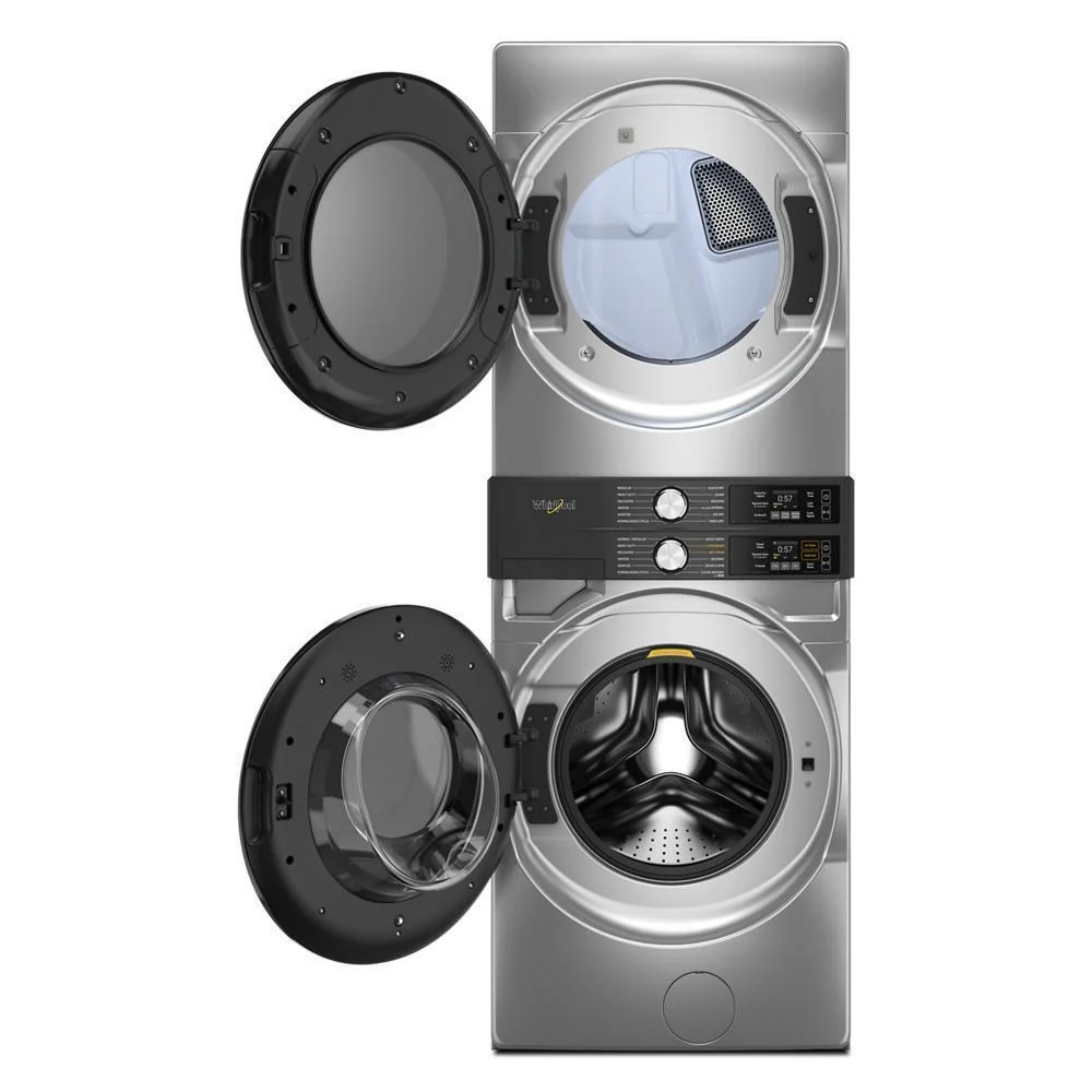 Whirlpool WEF5727TR Smart ENERGY STAR® Front Load Laundry Tower with UV Clean Technology & FreshFlowTM Vent System 4.5 cu. ft. Washer & 7.4 cu. ft. Electric Dryer - Image 9