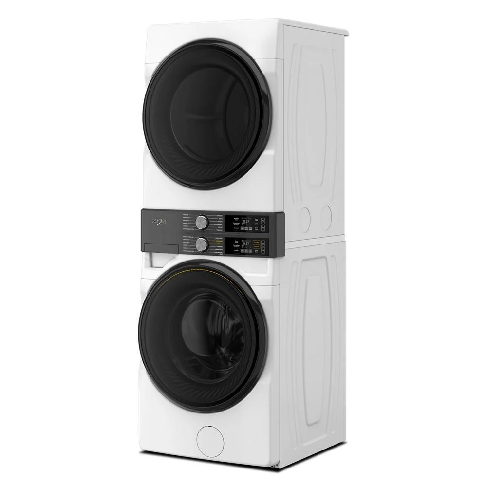 Whirlpool WEF5727TW Smart ENERGY STAR® Front Load Laundry Tower with UV Clean Technology & FreshFlowTM Vent System 4.5 cu. ft. Washer & 7.4 cu. ft. Electric Dryer - Image 15