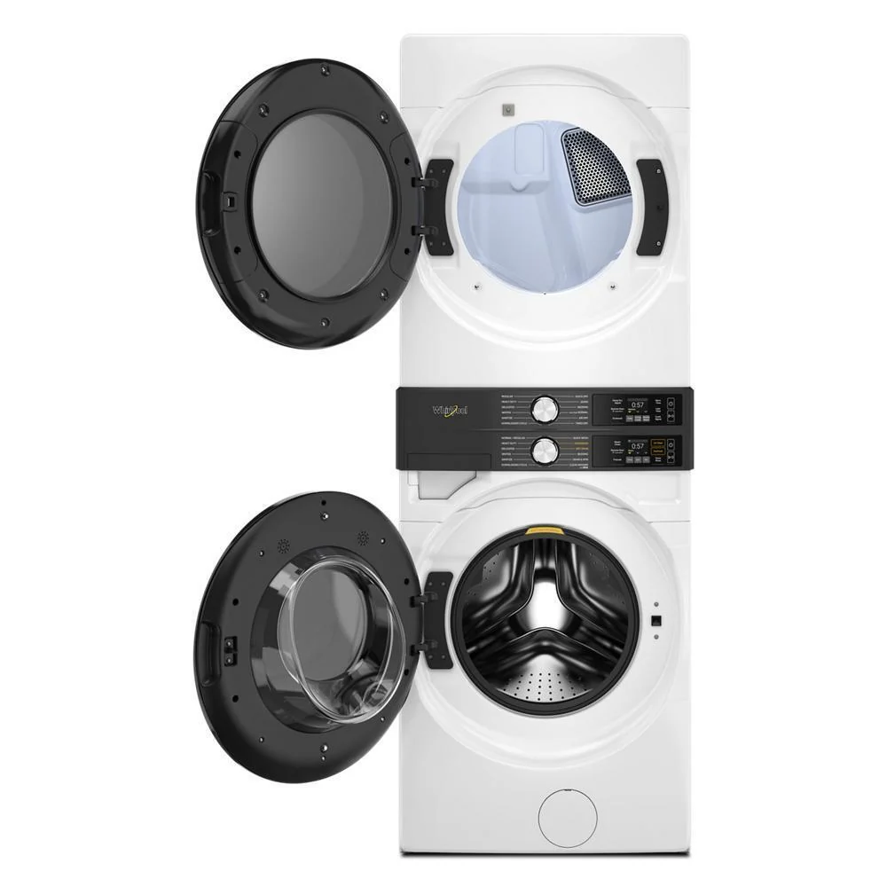 Whirlpool WEF5727TW Smart ENERGY STAR® Front Load Laundry Tower with UV Clean Technology & FreshFlowTM Vent System 4.5 cu. ft. Washer & 7.4 cu. ft. Electric Dryer - Image 5
