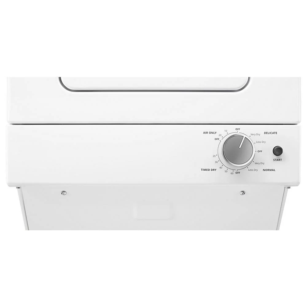 Whirlpool WET4024HW 1.6 cu.ft Electric Stacked Laundry Center 6 Wash cycles and AutoDry™ - Image 4