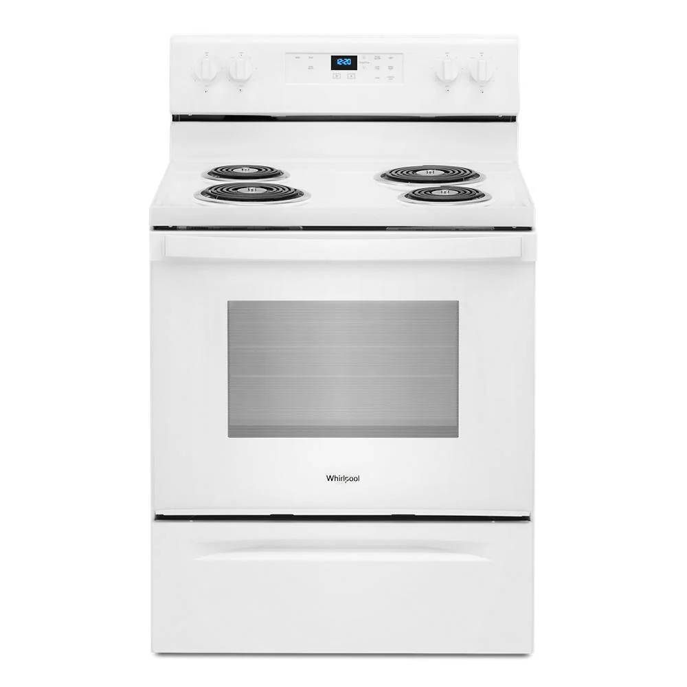 Whirlpool WFC150M0JW 4.8 cu. ft. Electric Range with Keep Warm setting