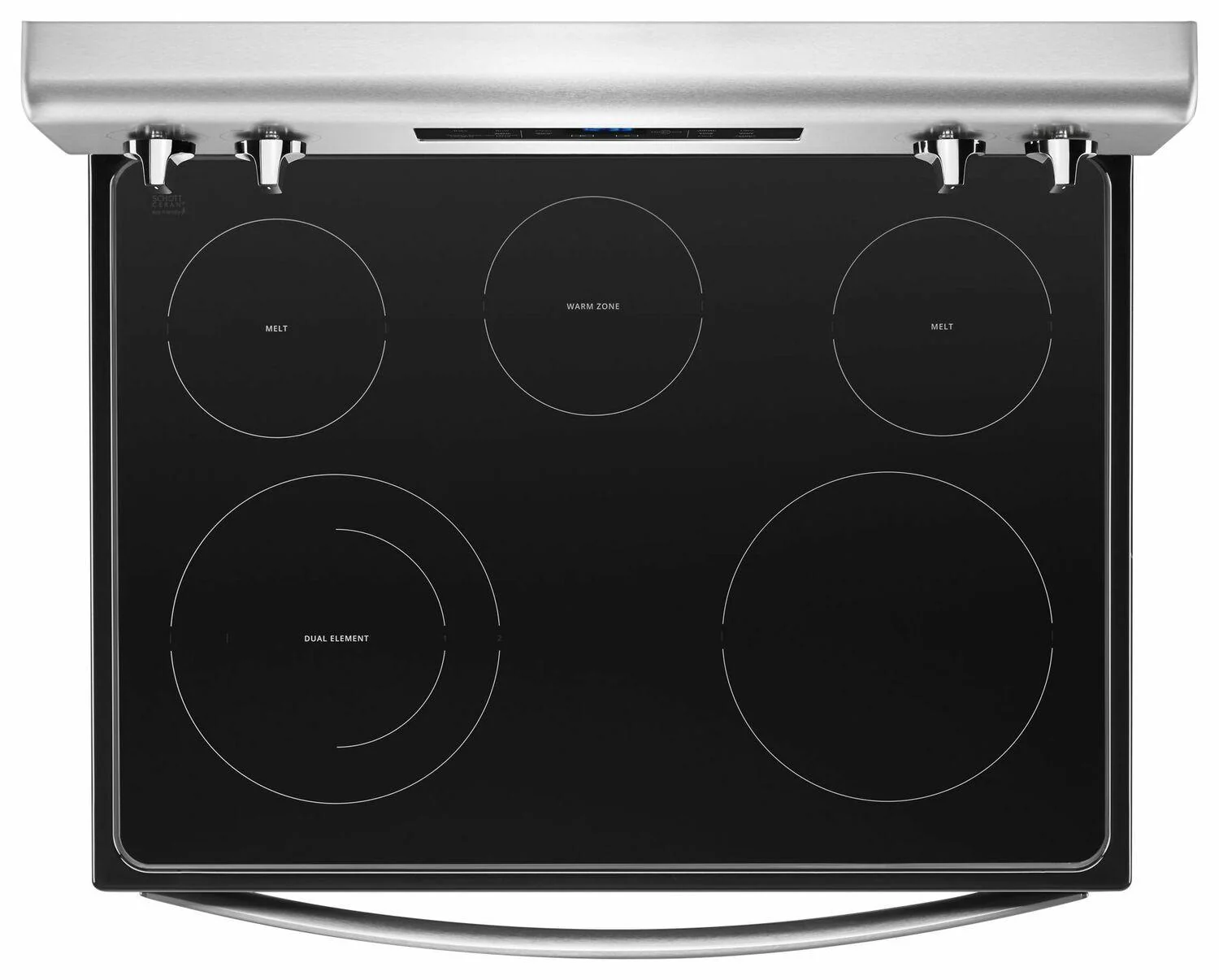 Whirlpool WFE505W0HZ 5.3 cu. ft. Freestanding Electric Range with 5 Elements - Fingerprint Resistant Stainless Steel - Image 4