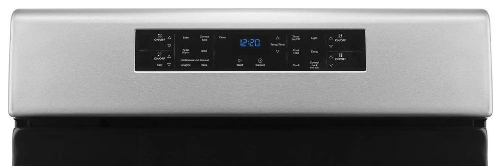 Whirlpool WFE520S0FS 5.3 cu. ft. Guided Electric Front Control Range with Fan Convection Cooking - Image 3