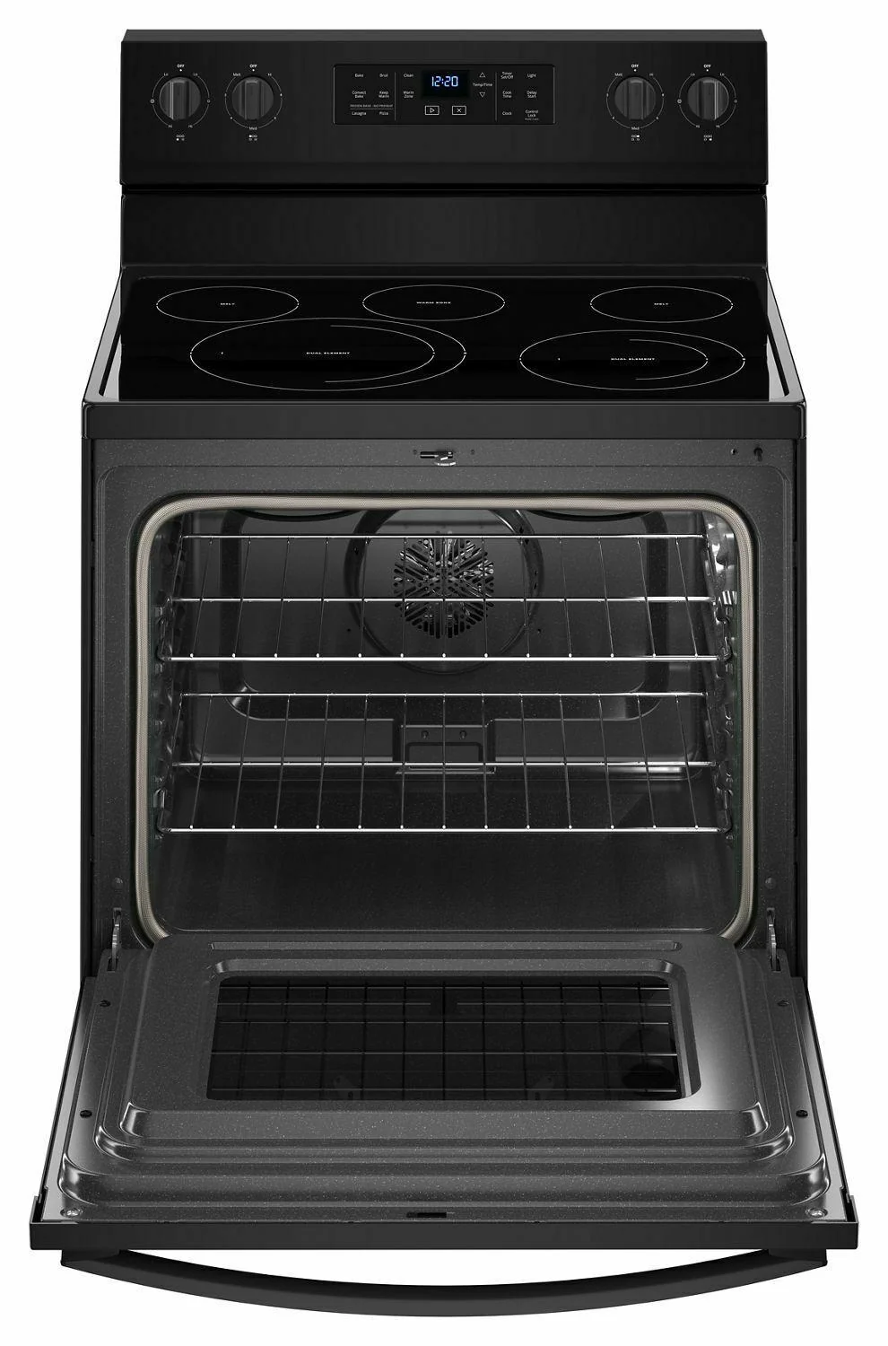 Whirlpool WFE550S0HB 5.3 cu. ft. Whirlpool® electric range with Frozen Bake™ technology - Black - Image 3