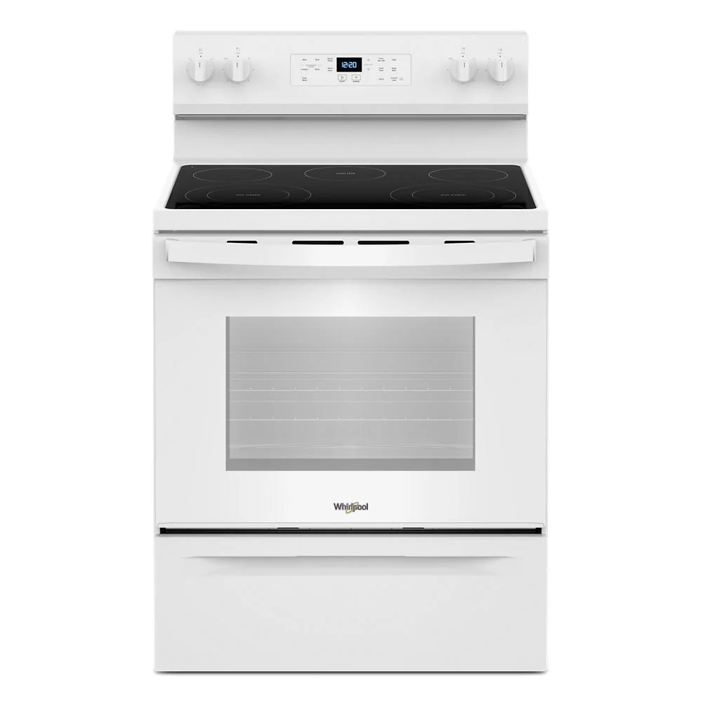 Whirlpool WFES3330RW 30-inch Electric Range with Steam Clean