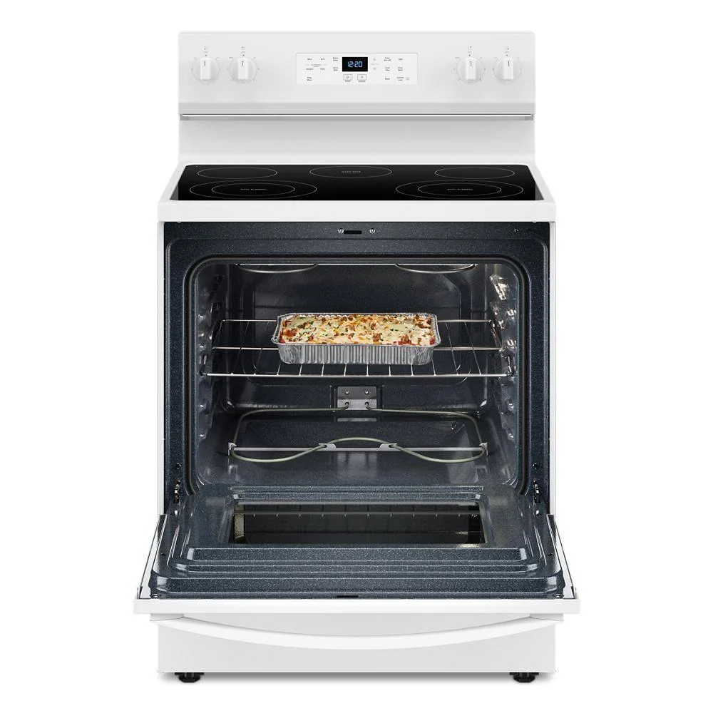 Whirlpool WFES3330RW 30-inch Electric Range with Steam Clean - Image 8