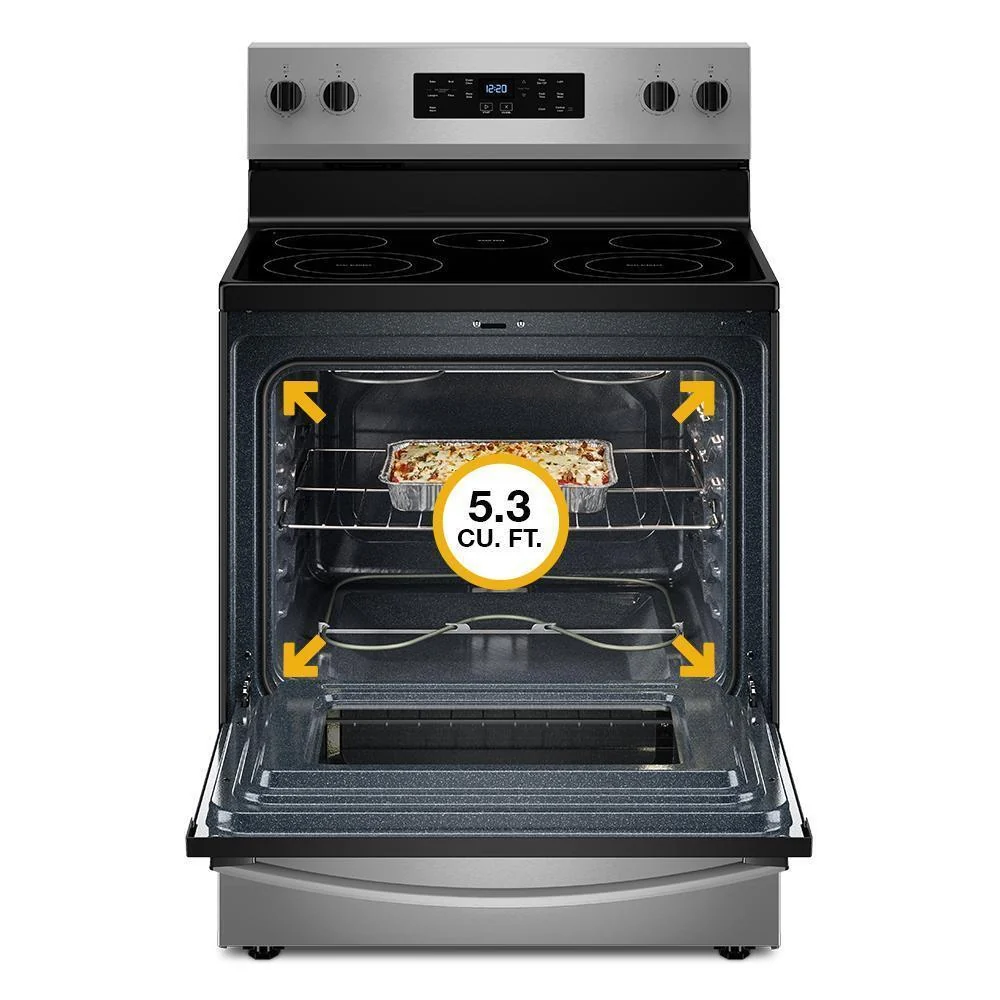 Whirlpool WFES3530RW 30-inch Electric Range with Self Clean - Image 7