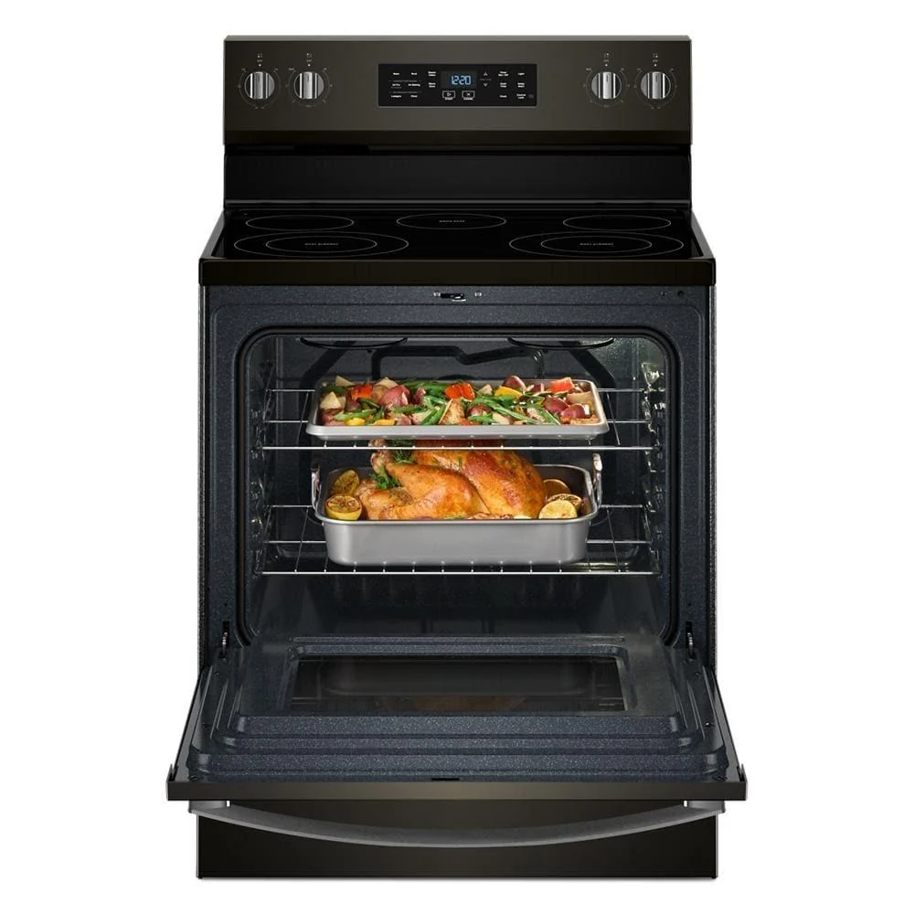 Whirlpool WFES4530SV 30-inch Electric Range with Air Cooking Technology and Steam Clean - Image 8