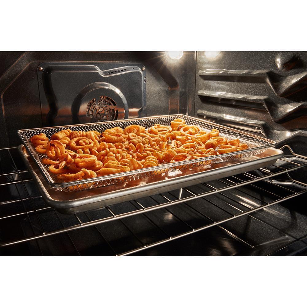 Whirlpool WFES5730SB 30-inch Electric Range with Air Cooking Technology - Image 7