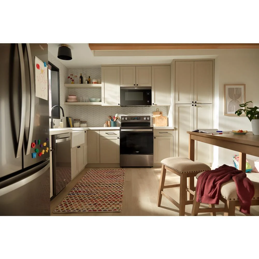 Whirlpool WFES5730SV 30-inch Electric Range with Air Cooking Technology - Image 5