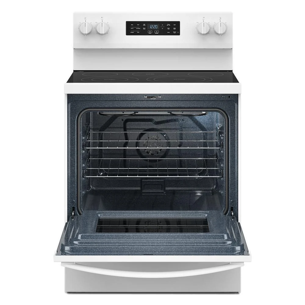 Whirlpool WFES5730SW 30-inch Electric Range with Air Cooking Technology - Image 10