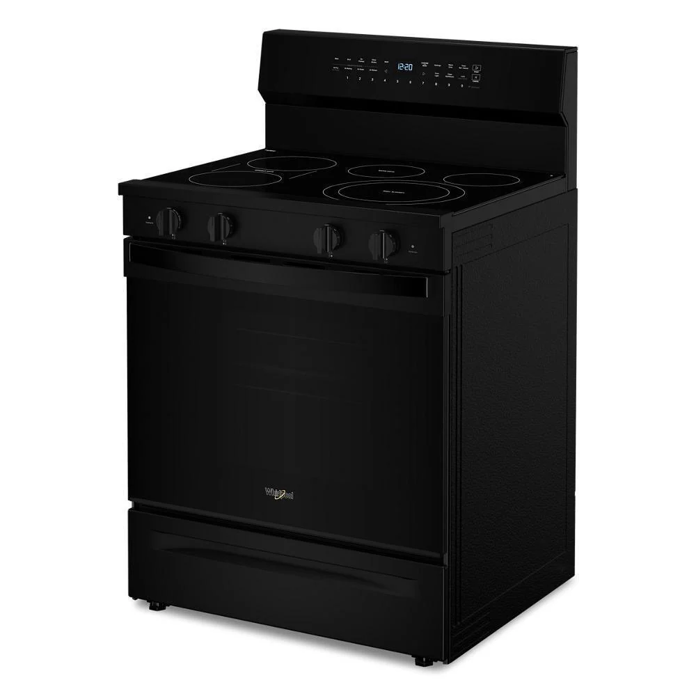 Whirlpool WFES7530RB 30-inch Electric Smart Range with Air Cooking Technology, No Preheat Air Fry, High Speed Preheat Oven, WipeClean™ Coating, and Steam/Self Clean - Image 19
