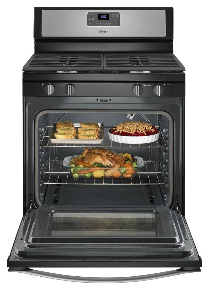 Whirlpool WFG515S0ES 5.0 Cu. Ft. Freestanding Gas Range with AccuBake® Temperature Management System - Image 2