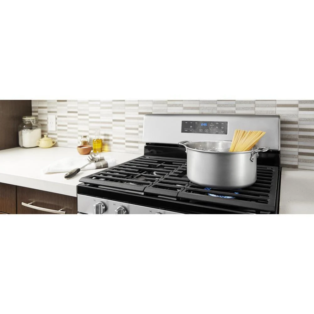 Whirlpool 5.0 cu. ft. Gas Range with Center Oval Burner - Image 6