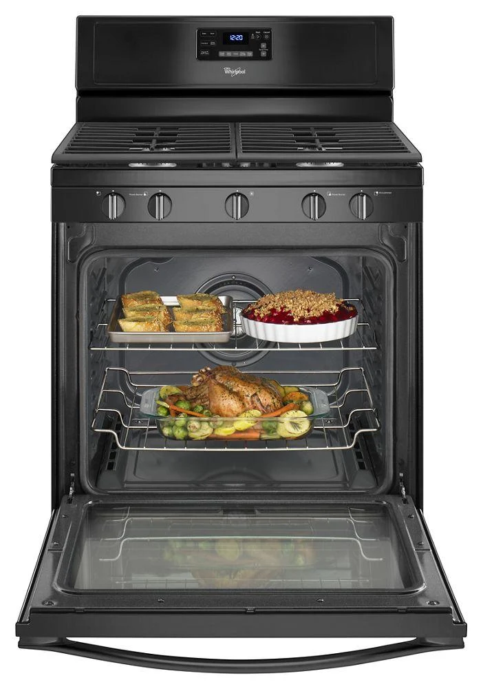 Whirlpool WFG540H0EB 5.8 Cu. Ft. Freestanding Gas Range with Center Burner - Image 3