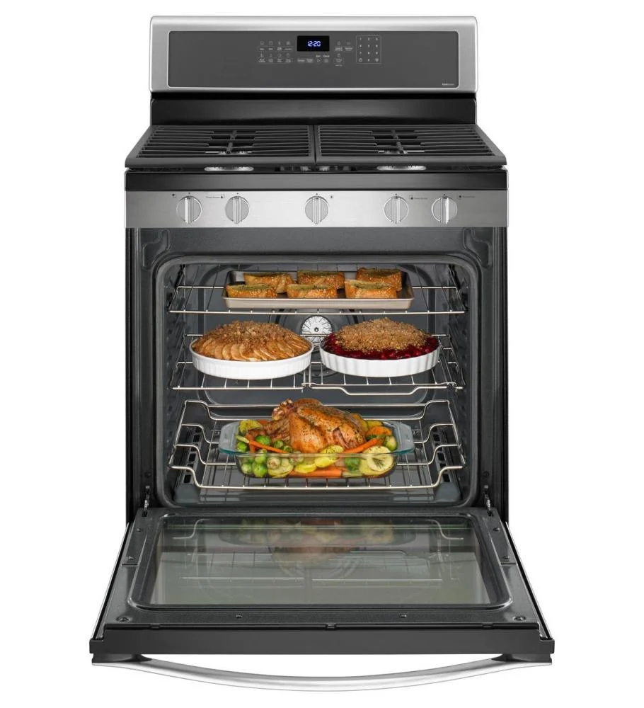 Whirlpool WFG715H0EE 5.8 Cu. Ft. Freestanding Gas Range with AquaLift® Self-Cleaning Technology - Image 4