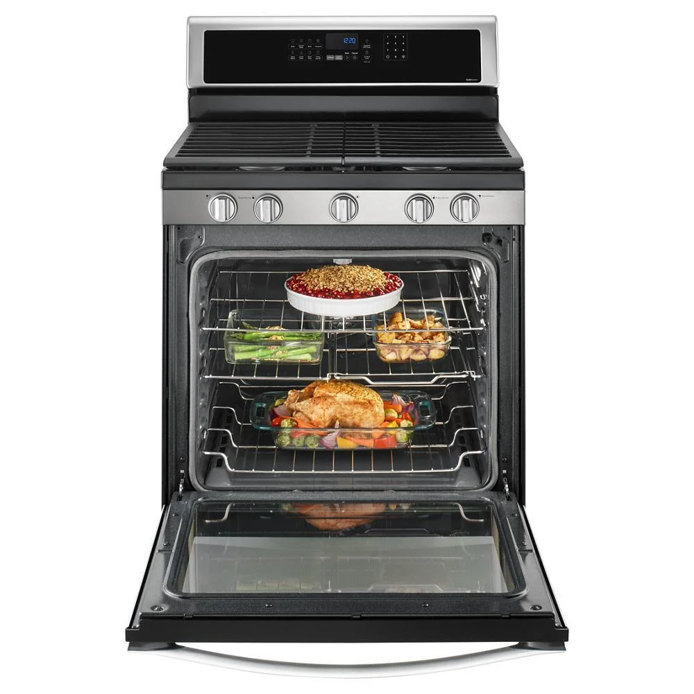 Whirlpool WFG770H0FZ 5.8 Cu. Ft. Freestanding Gas Range with Fingerprint-Resistant Stainless Steel - Image 7