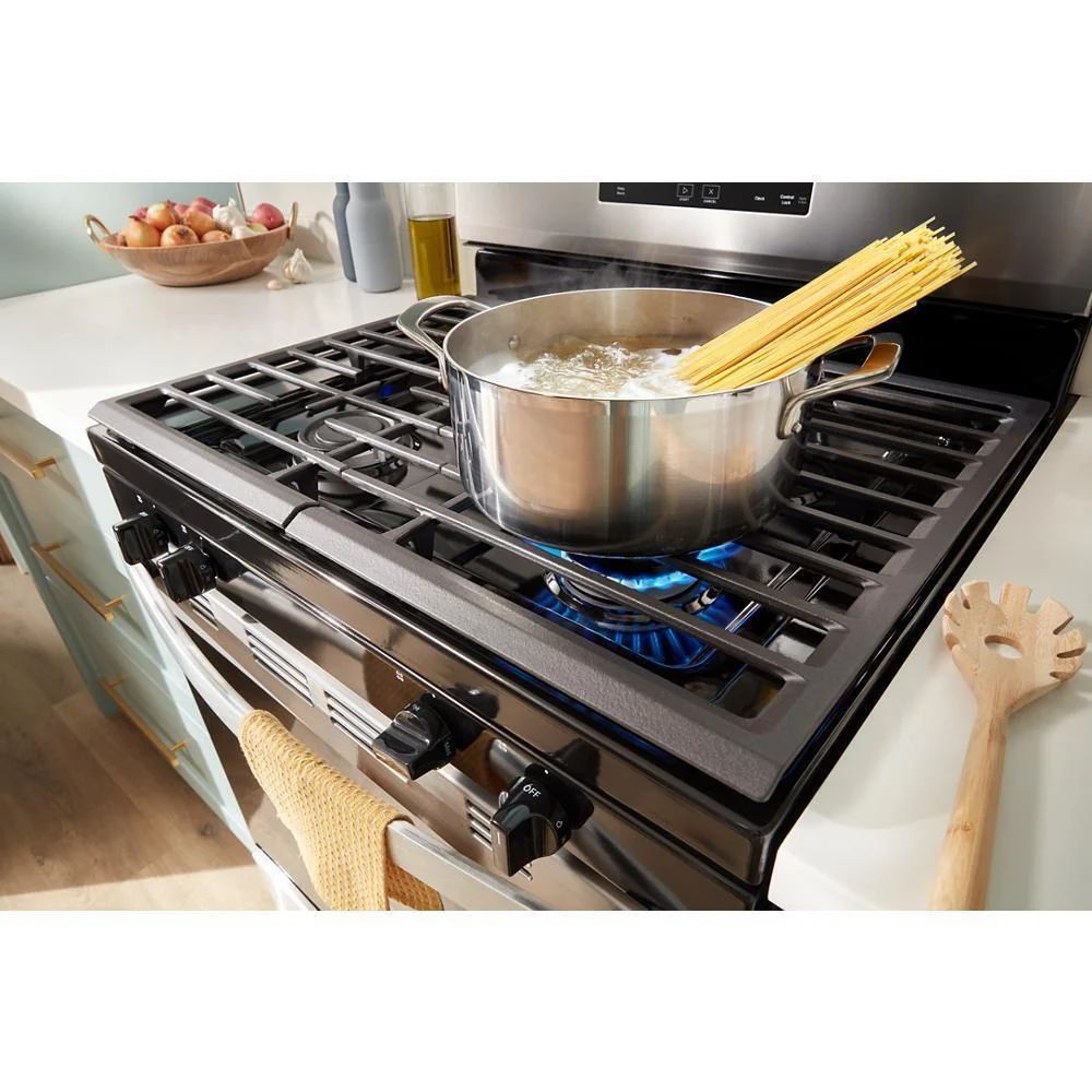Whirlpool WFGS3530RB 30-inch Self Clean Gas Range with No Preheat Mode - Image 7