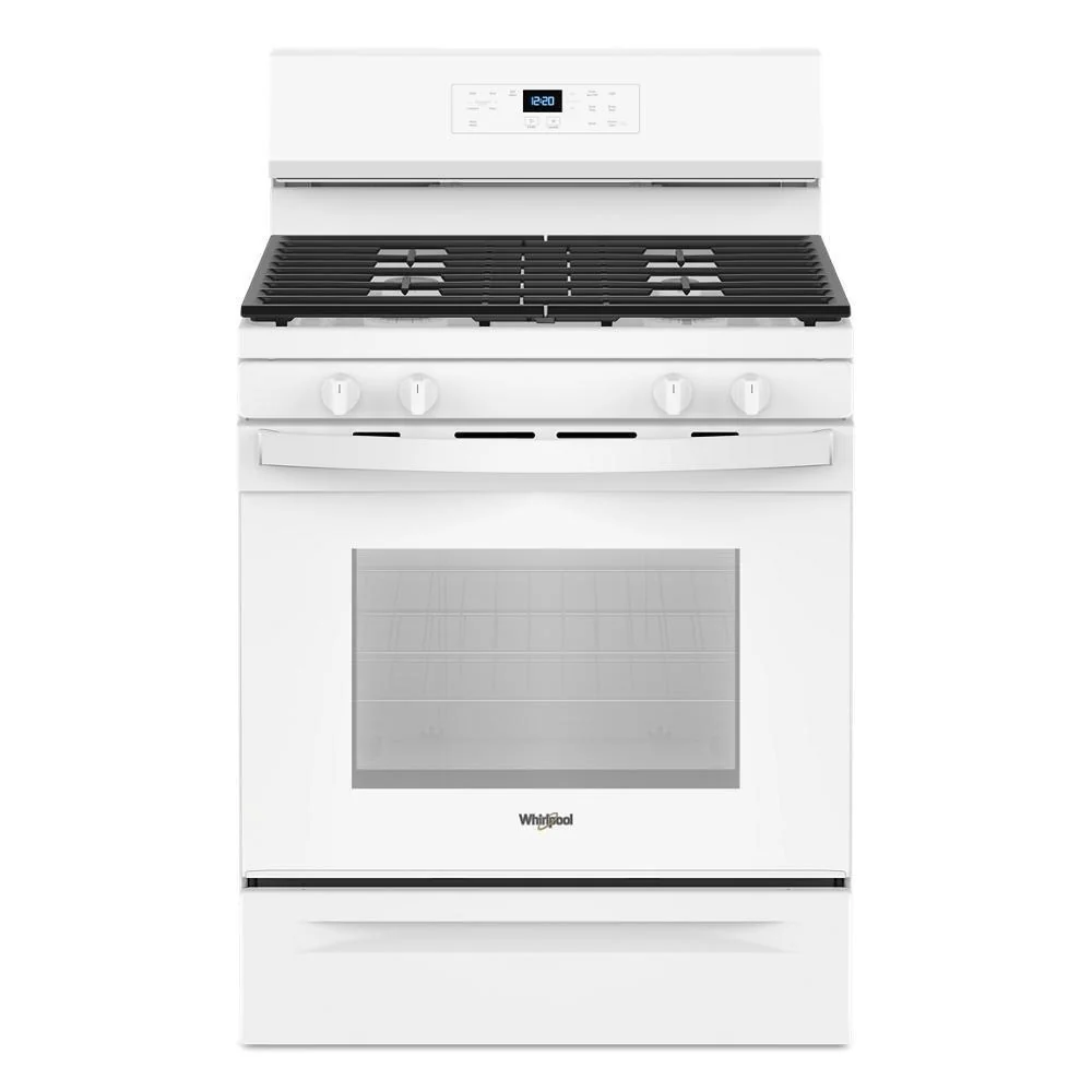 Whirlpool WFGS3530RW 30-inch Self Clean Gas Range with No Preheat Mode