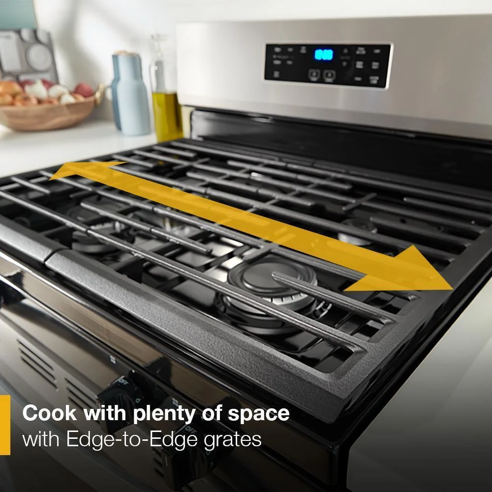 Whirlpool WFGS3530RW 30-inch Self Clean Gas Range with No Preheat Mode - Image 16