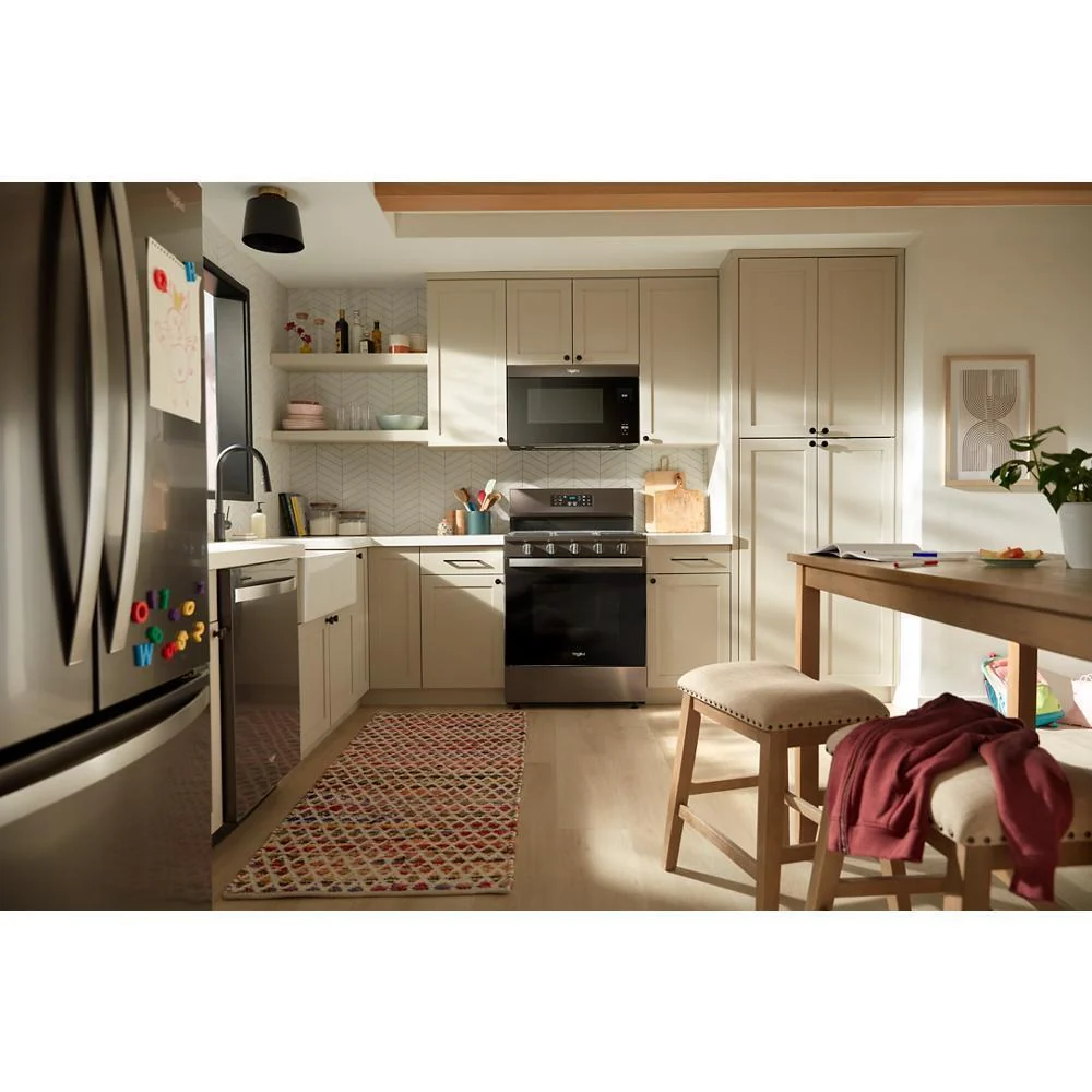 Whirlpool WFGS5030RV 30-inch Gas Range with Air Cooking Technology, No Preheat Air Fry and Air Baking and Self Clean - Image 2