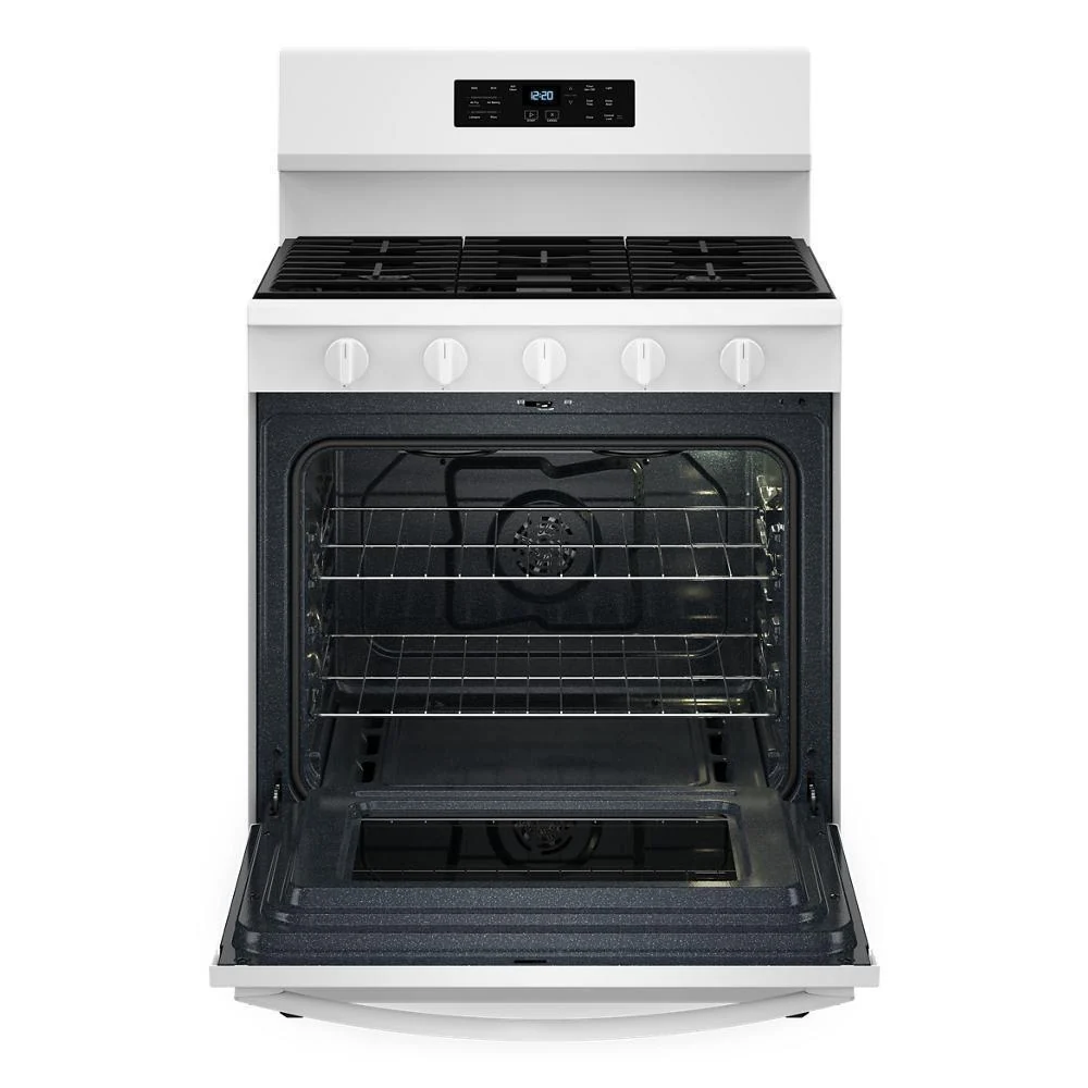 Whirlpool WFGS5030RW 30-inch Gas Range with Air Cooking Technology, No Preheat Air Fry and Air Baking and Self Clean - Image 9