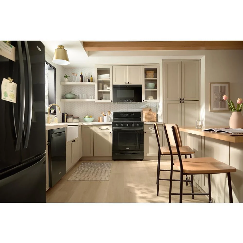 Whirlpool WFGS7530RB 30-inch Smart Gas Range with Air Cooking Technology, No Preheat Air Fry, Steam/Self Clean and High Speed Preheat - Image 2