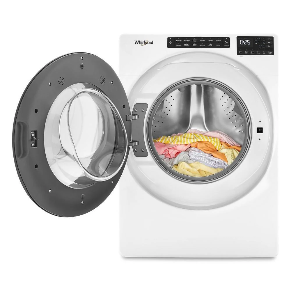 Whirlpool WFW6605MW 5.0 Cu. Ft. Front Load Washer with Quick Wash Cycle - Image 14