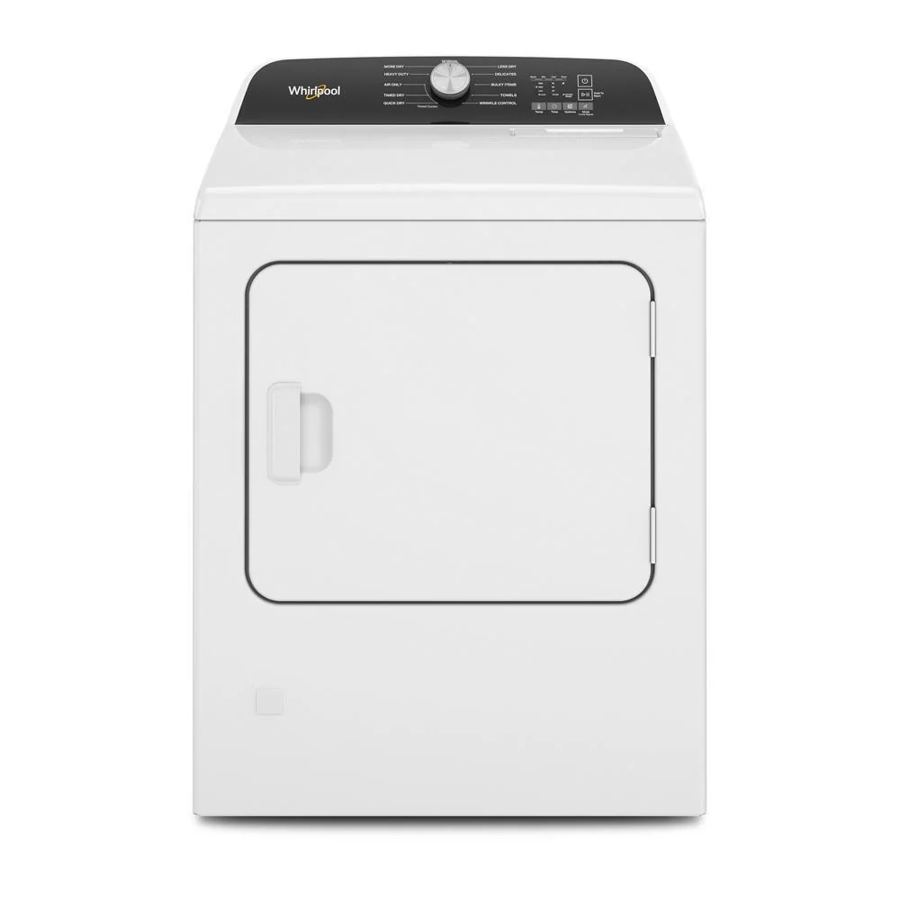 Whirlpool WGD500CMW 7.0 Cu. Ft. Long Vent Gas Moisture Sensing Dryer