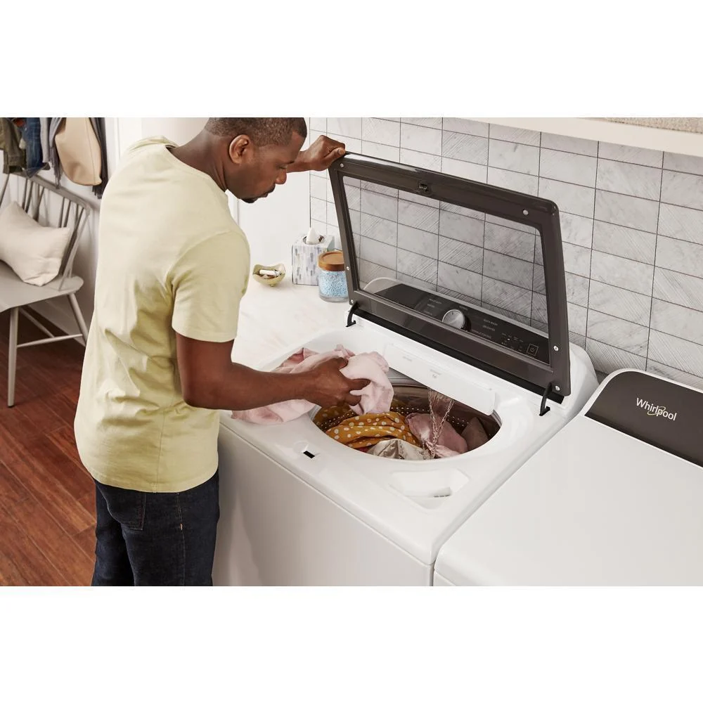 Whirlpool WGD500CMW 7.0 Cu. Ft. Long Vent Gas Moisture Sensing Dryer - Image 17