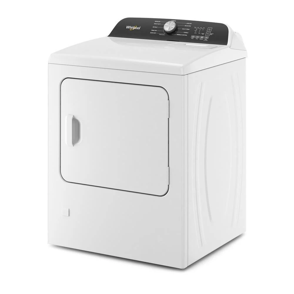 Whirlpool WGD500CMW 7.0 Cu. Ft. Long Vent Gas Moisture Sensing Dryer - Image 3