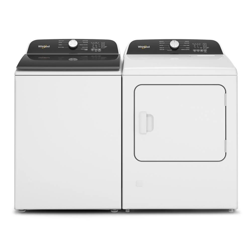 Whirlpool WGD500CMW 7.0 Cu. Ft. Long Vent Gas Moisture Sensing Dryer - Image 8