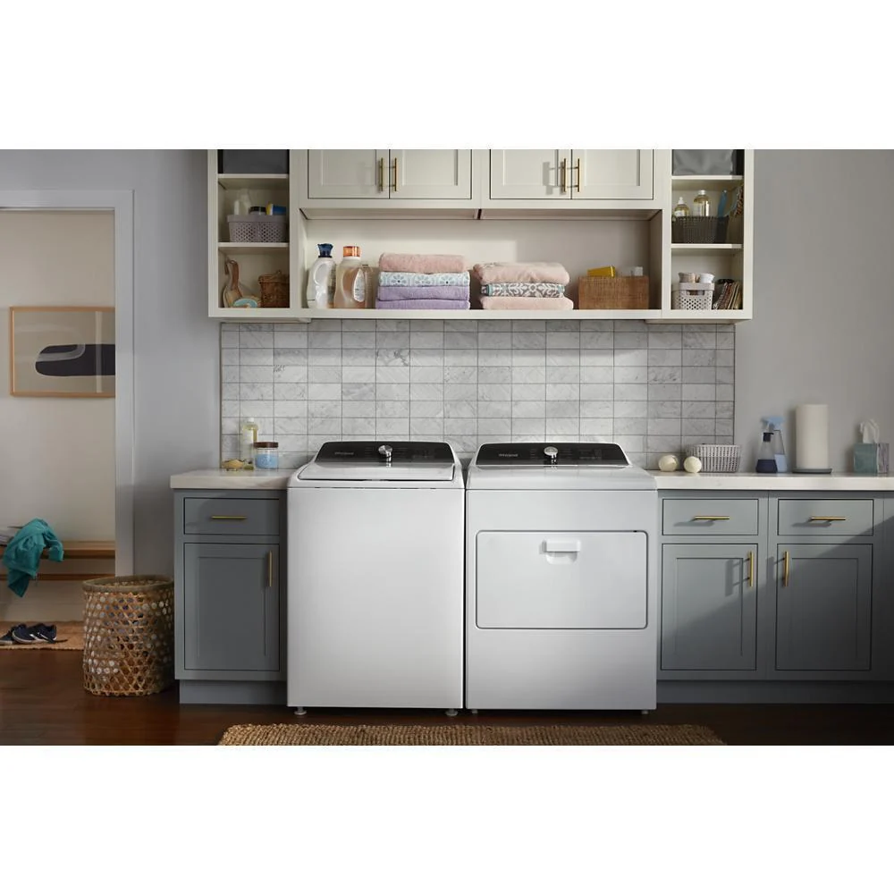 Whirlpool WGD5010LW 7.0 Cu. Ft. Top Load Gas Moisture Sensing Dryer - Image 13
