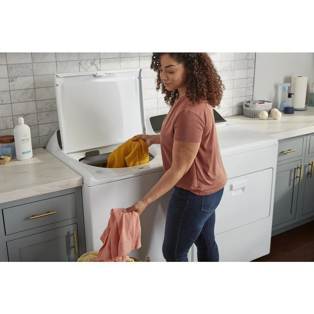 Whirlpool WGD5010LW 7.0 Cu. Ft. Top Load Gas Moisture Sensing Dryer - Image 16