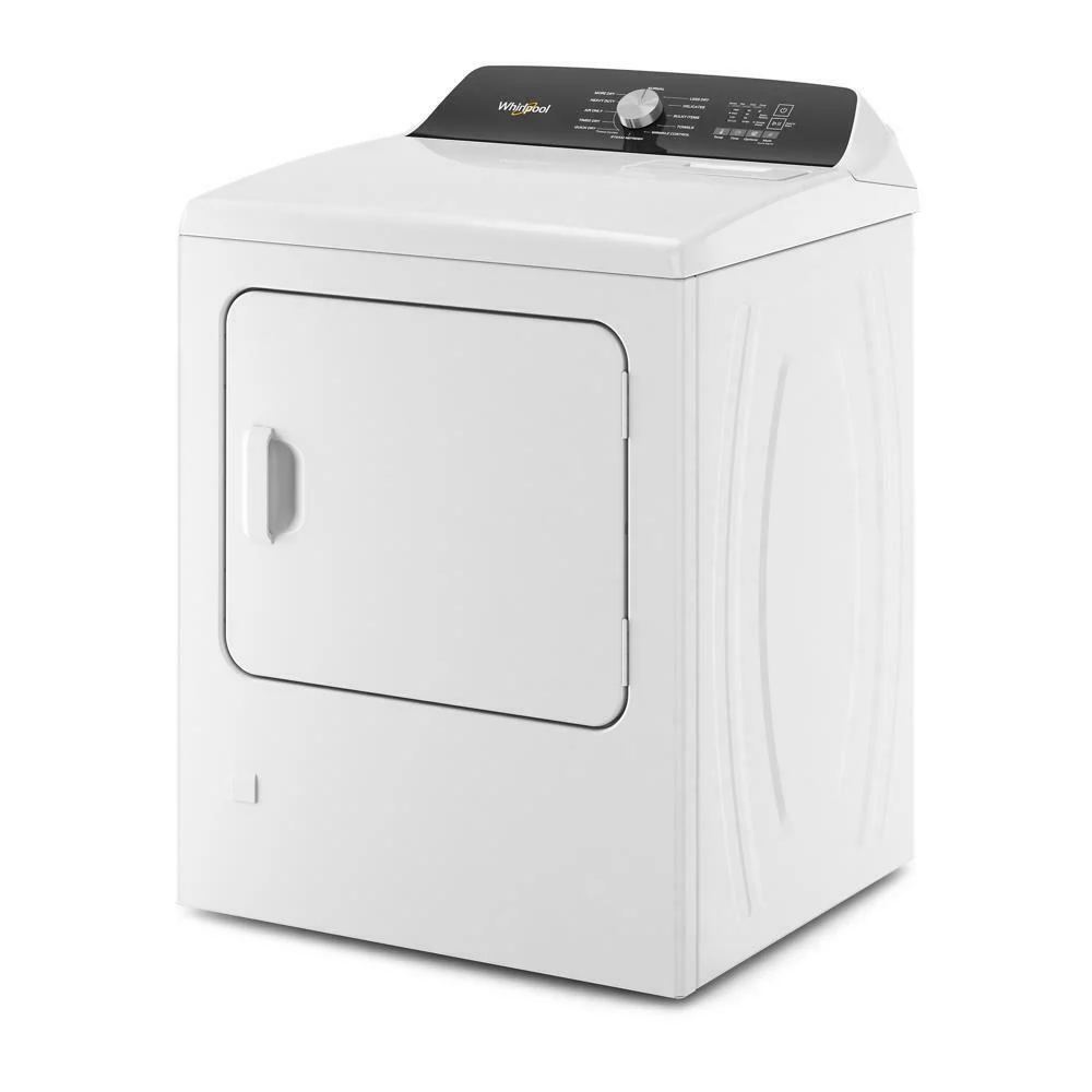 Whirlpool WGD5050LW 7.0 Cu. Ft. Top Load Gas Moisture Sensing Dryer with Steam - Image 3