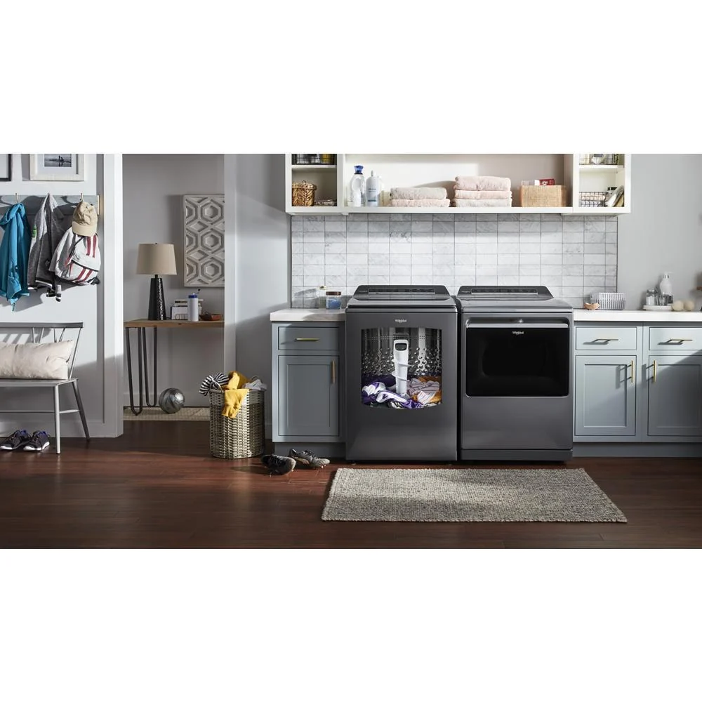 Whirlpool WGD8127LC 7.4 cu. ft. Top Load Gas Dryer with Advanced Moisture Sensing - Image 17