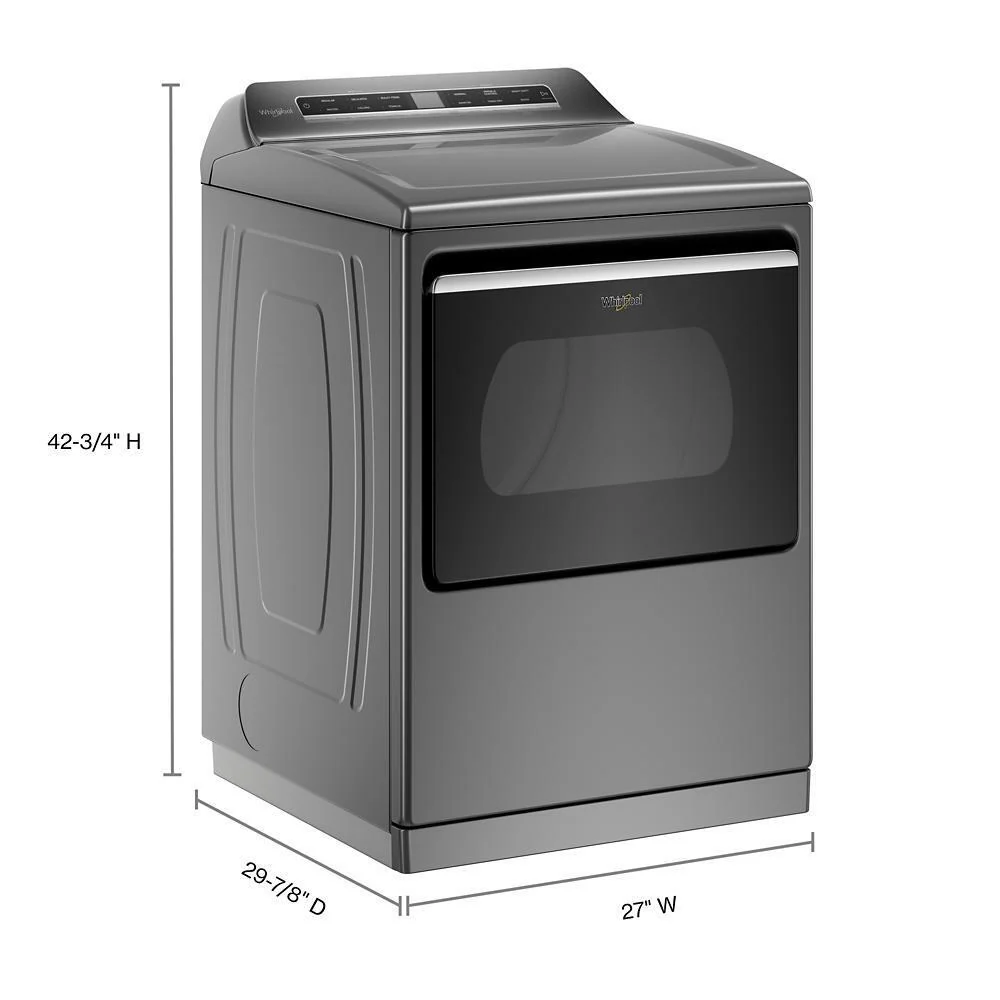 Whirlpool WGD8127LC 7.4 cu. ft. Top Load Gas Dryer with Advanced Moisture Sensing - Image 5