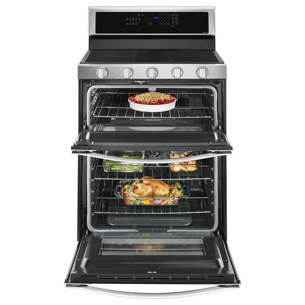 Whirlpool WGG745S0FS 6.0 Cu. Ft. Gas Double Oven Range with EZ-2-Lift™ Hinged Grates - Image 7