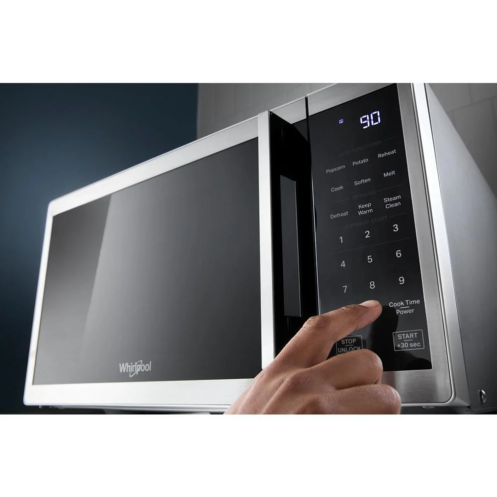 Whirlpool WMCS3018RB 0.7 cu. ft. Black Countertop Microwave With Steam Clean - 700 watt - Image 19