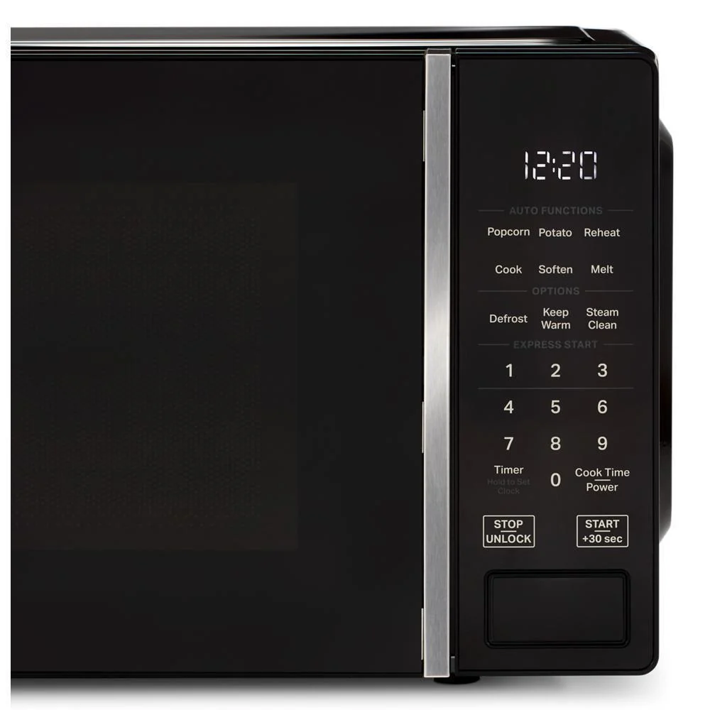 Whirlpool WMCS3018RB 0.7 cu. ft. Black Countertop Microwave With Steam Clean - 700 watt - Image 23