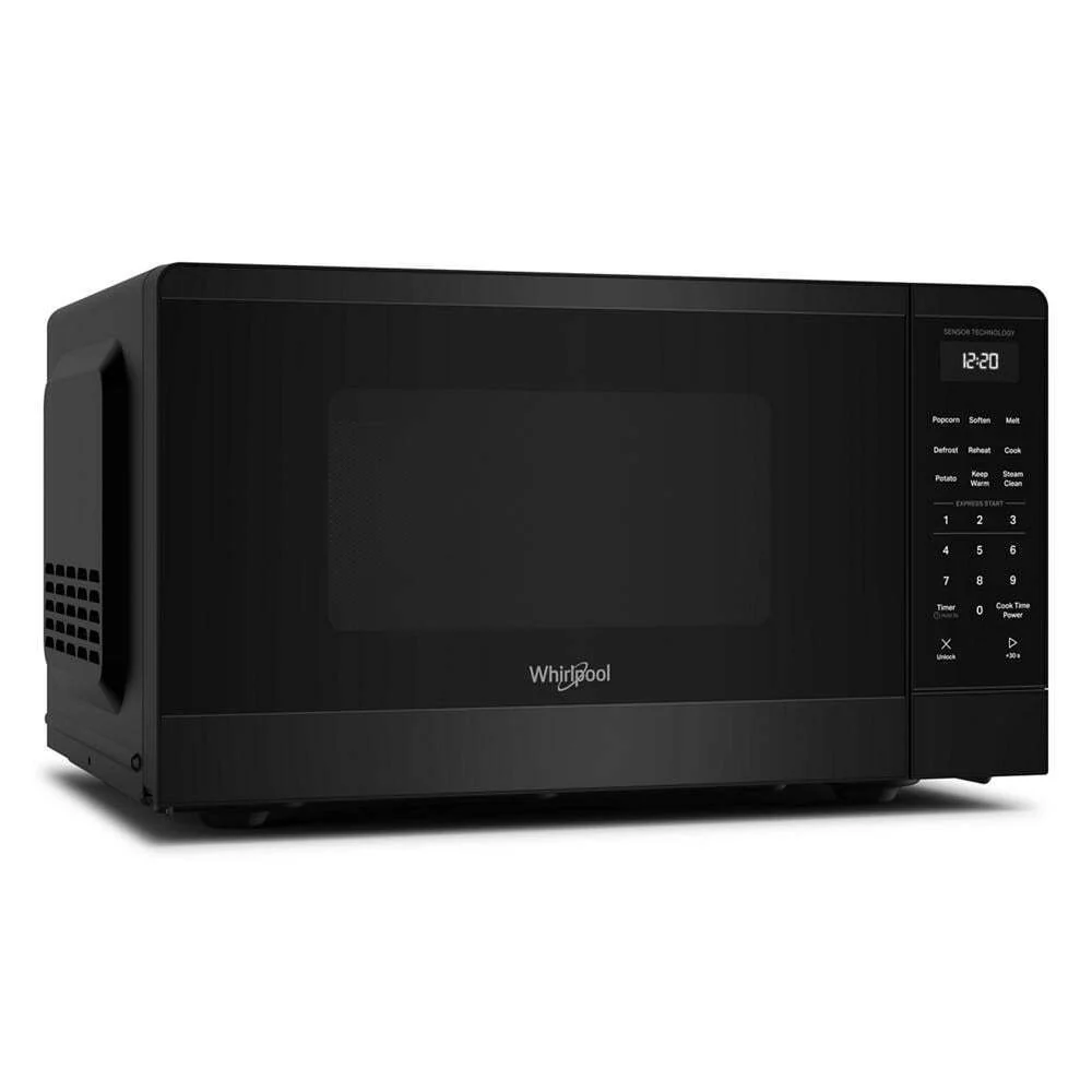 Whirlpool WMCS3119TB 0.9 Cu. Ft. Black Countertop Microwave with 5 Auto Cooking Modes - 900 watt - Image 3