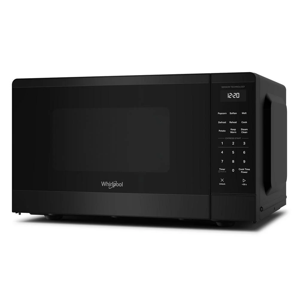 Whirlpool WMCS3119TB 0.9 Cu. Ft. Black Countertop Microwave with 5 Auto Cooking Modes - 900 watt - Image 4