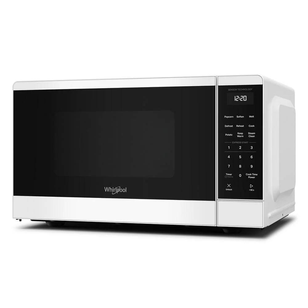 Whirlpool WMCS3119TW 0.9 Cu. Ft. White Countertop Microwave with 5 Auto Cooking Modes - 900 watt - Image 3