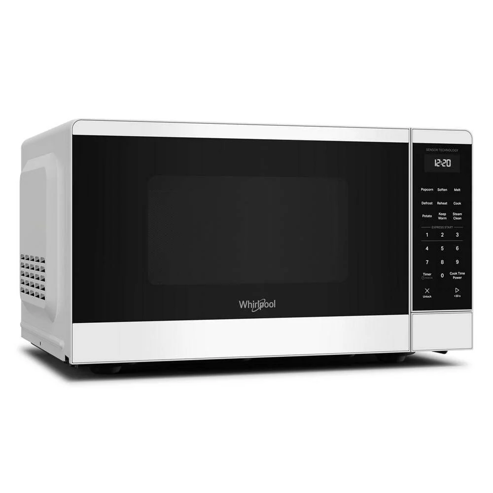 Whirlpool WMCS3119TW 0.9 Cu. Ft. White Countertop Microwave with 5 Auto Cooking Modes - 900 watt - Image 4