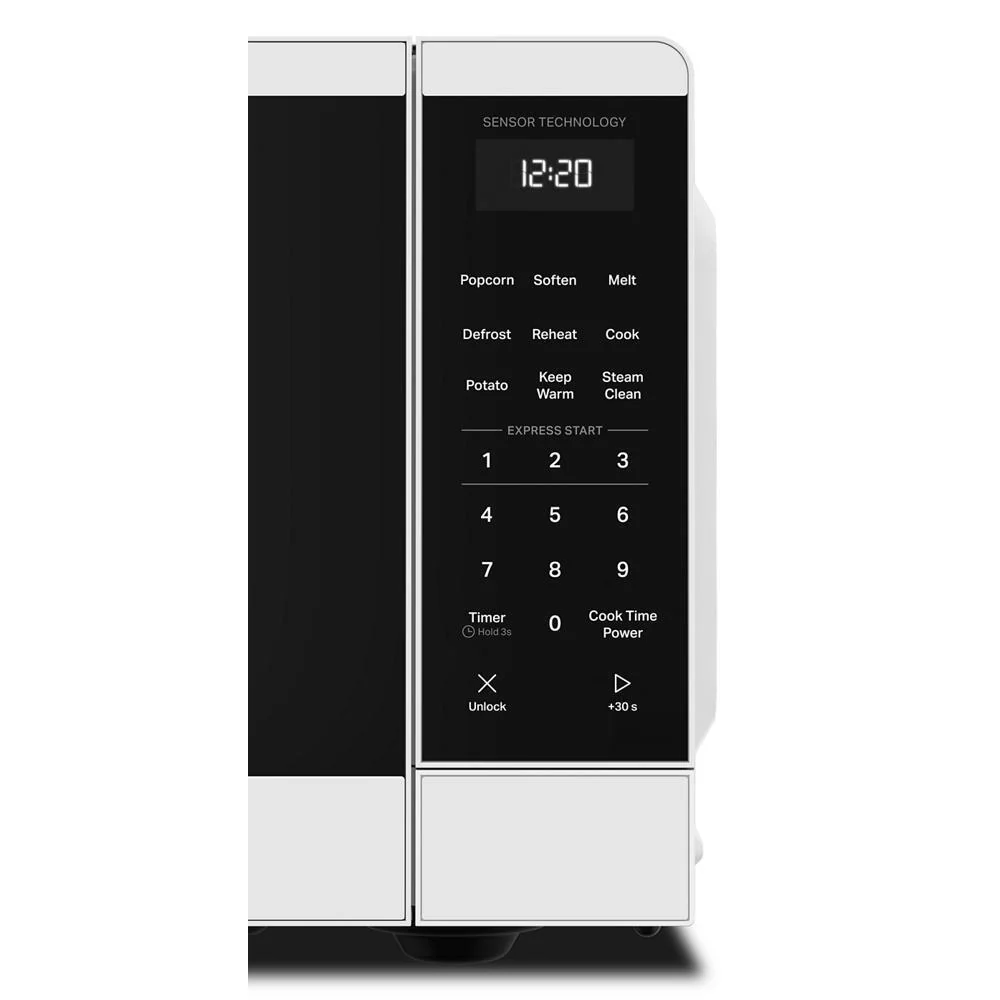 Whirlpool WMCS3119TW 0.9 Cu. Ft. White Countertop Microwave with 5 Auto Cooking Modes - 900 watt - Image 6