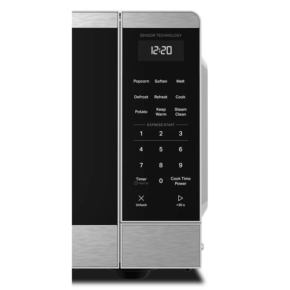 Whirlpool WMCS3119TZ 0.9 Cu. Ft. Fingerprint Resistant Stainless Steel Countertop Microwave with 5 Auto Cooking Modes - 900 watt - Image 4