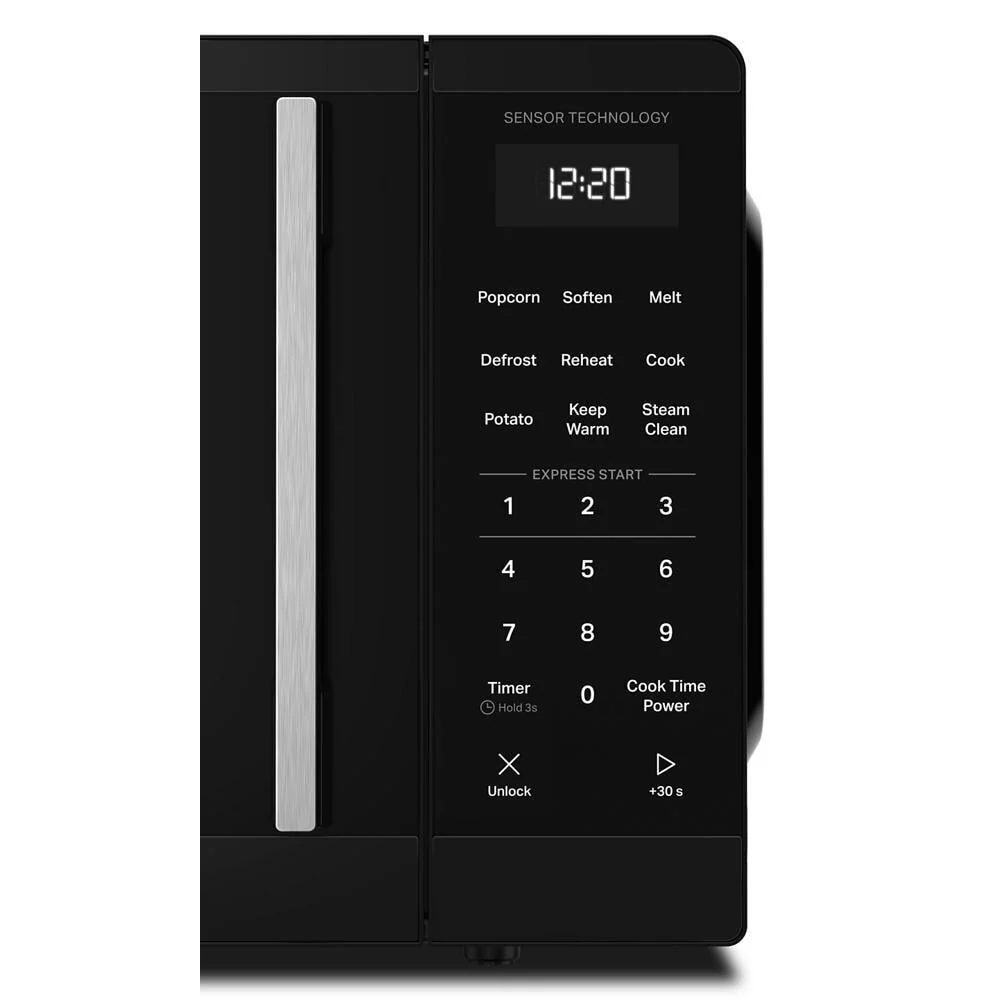 Whirlpool WMCS4321TB 1.1 cu. ft. Countertop Microwave with Sensor Cooking - 1000 watt - Image 4