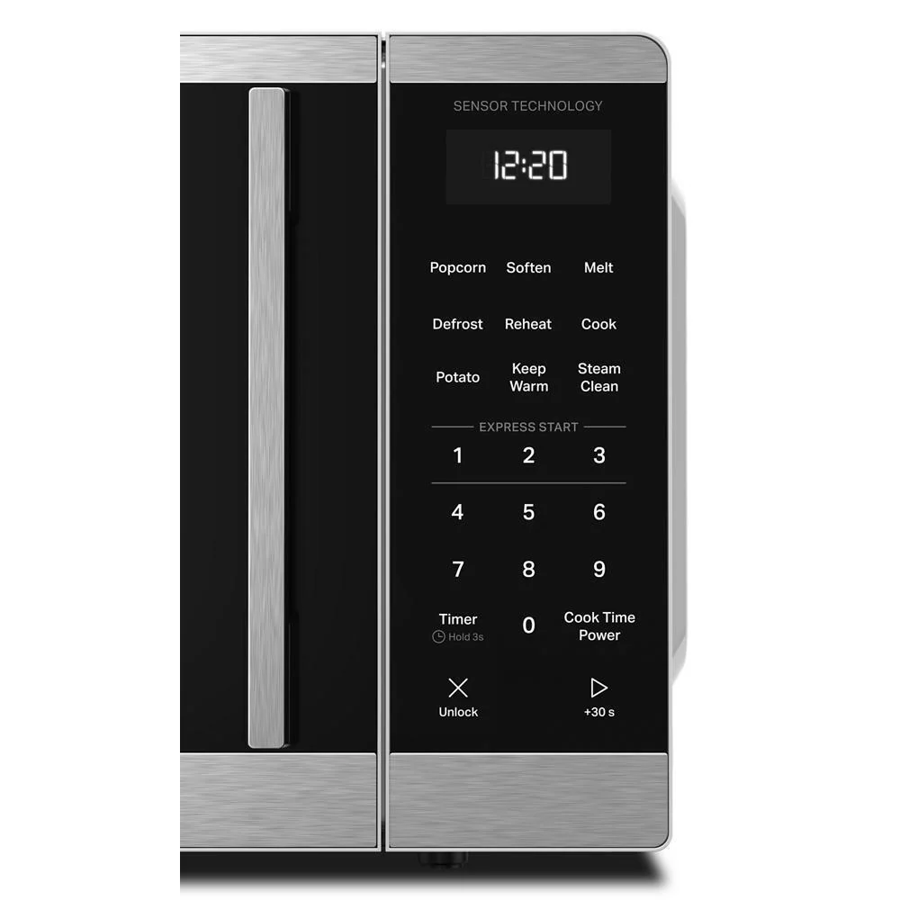 Whirlpool WMCS4321TZ 1.1 cu. ft. stainless steel Countertop Microwave with Sensor Cooking - 1000 watt - Image 5